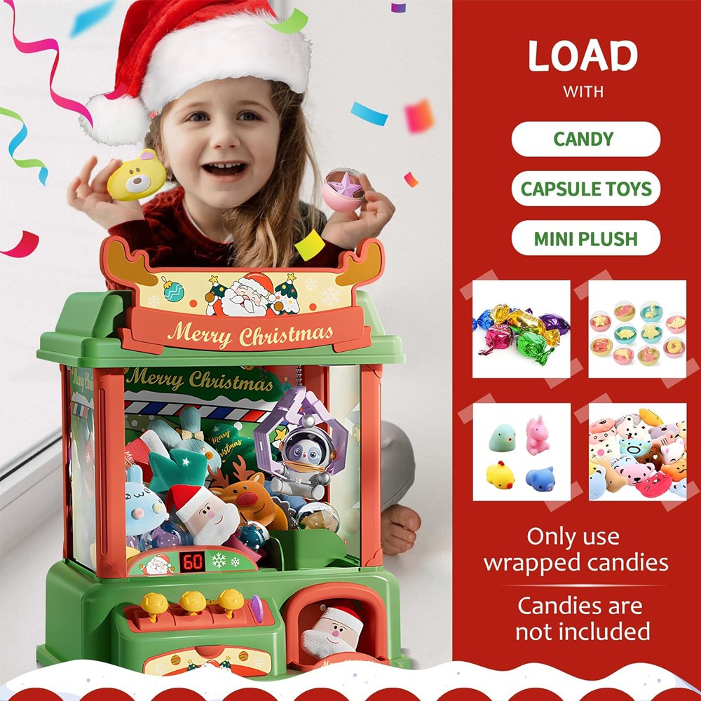 Christmas Claw Machine For Kid - đánh giá và giá Arcade Games And Vending
