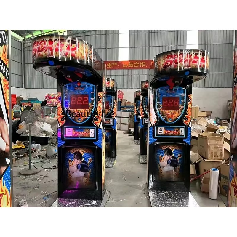 HR Coin-Operated Punch Boxing  - đánh giá và giá Arcade Game Coin