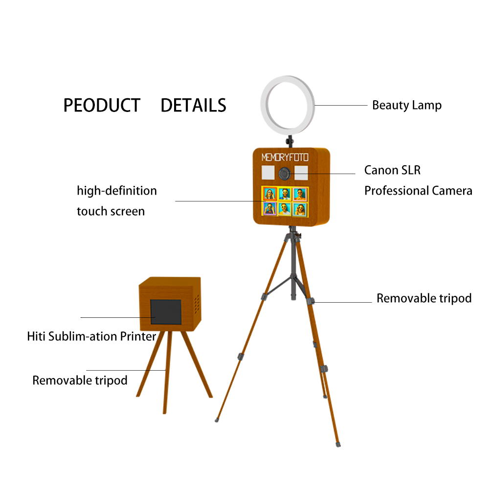 CustomizeRetro Photobooth Real - đánh giá và giá Photo Booth Machine
