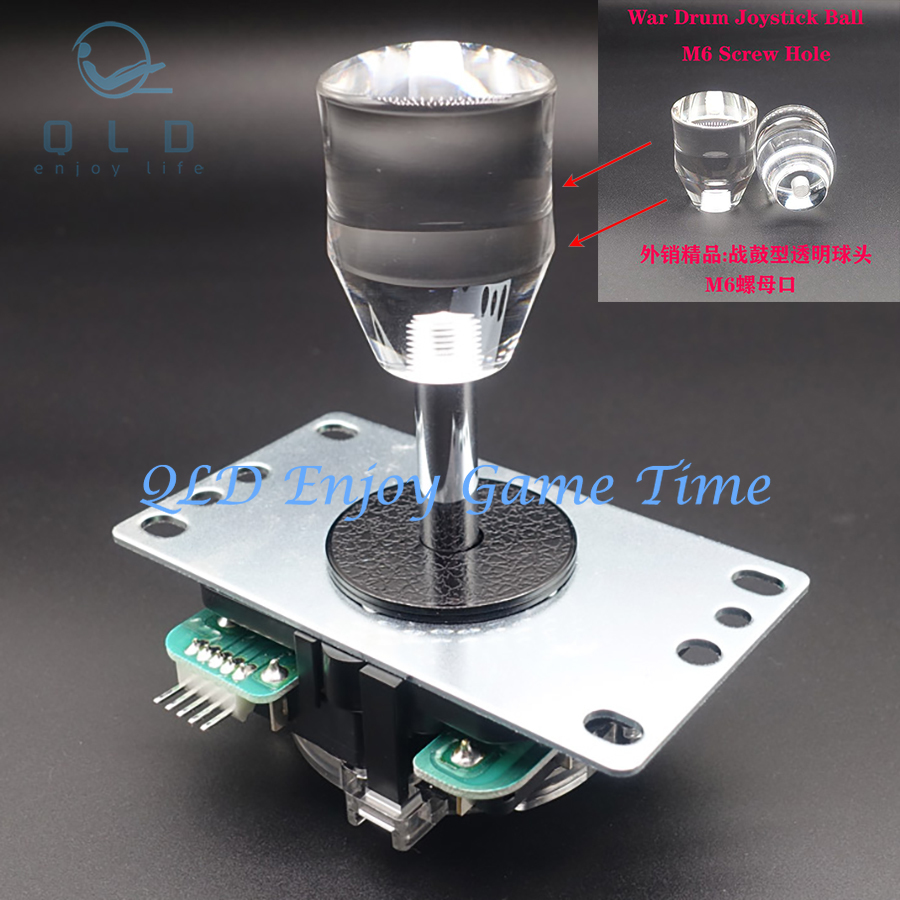 2PCS Arcade Stick War Drum Sha - đánh giá và giá Joystick Arcade Parts
