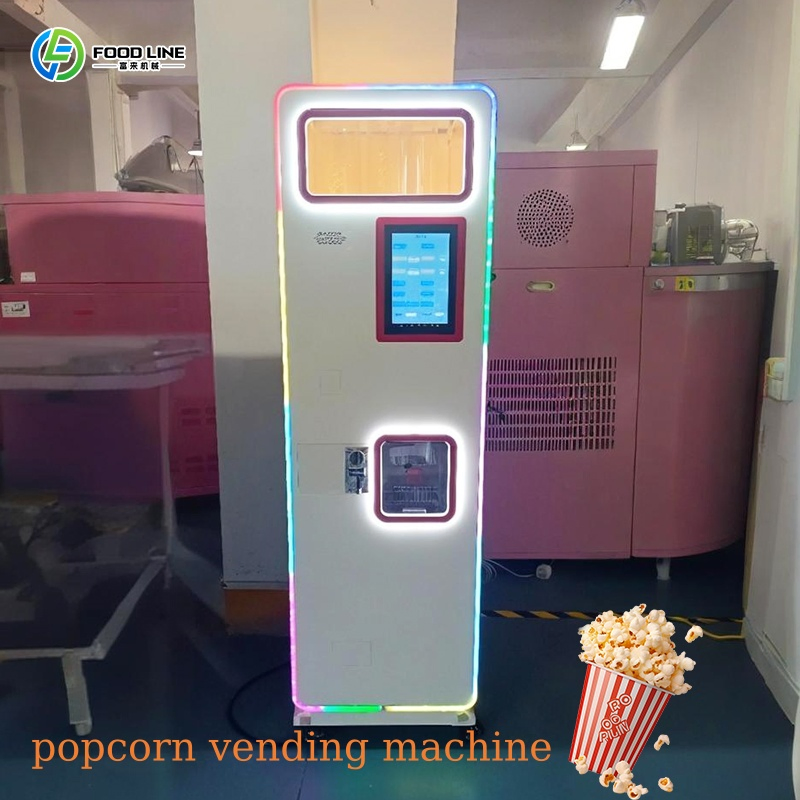 Custom Fully Automatic Popular - đánh giá và giá Popcorn Vending Machine