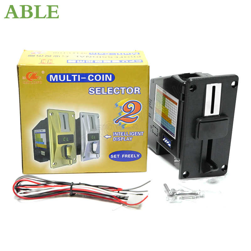 Multi Coin Acceptors Selector  - đánh giá và giá Whack A Mole Arcade