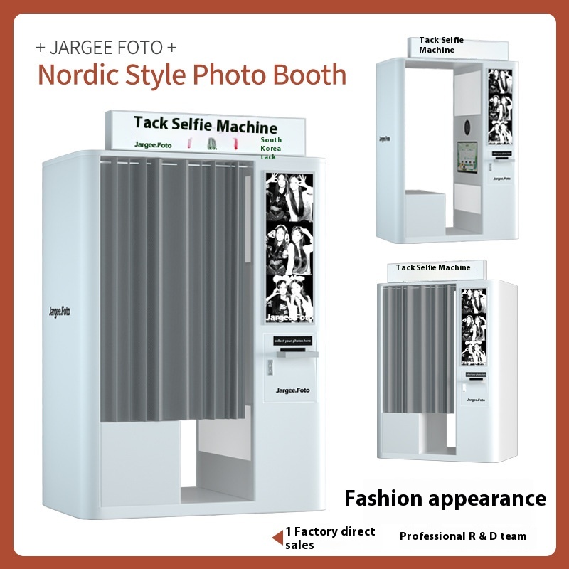 Nordic Style Portable All-in-O - đánh giá và giá Photo Booth Machine