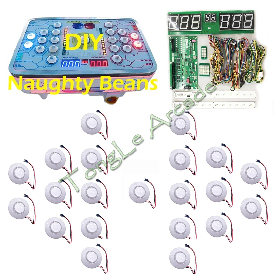Naughty Beans DIY kit, Coin op - đánh giá và giá Whack A Mole Arcade
