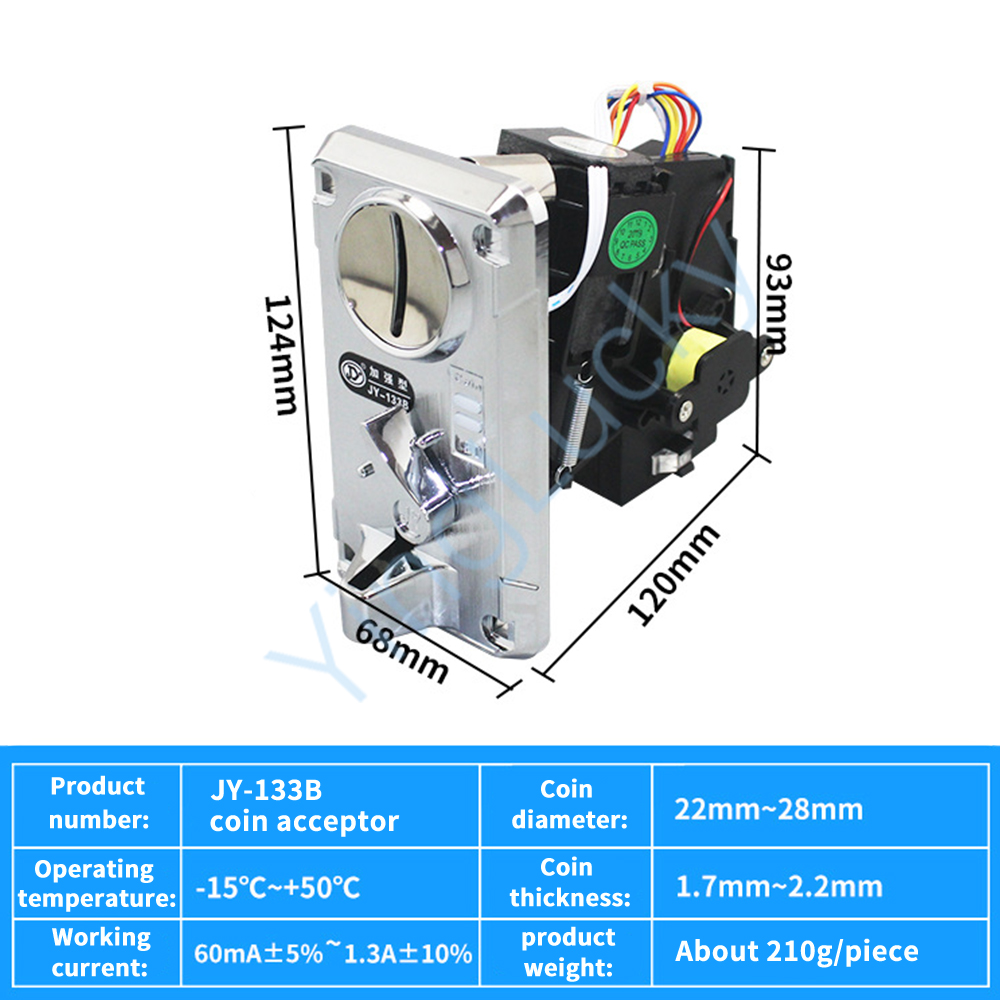 Arcade Coin Acceptor Mechanism - đánh giá và giá Token Coin Mechanism