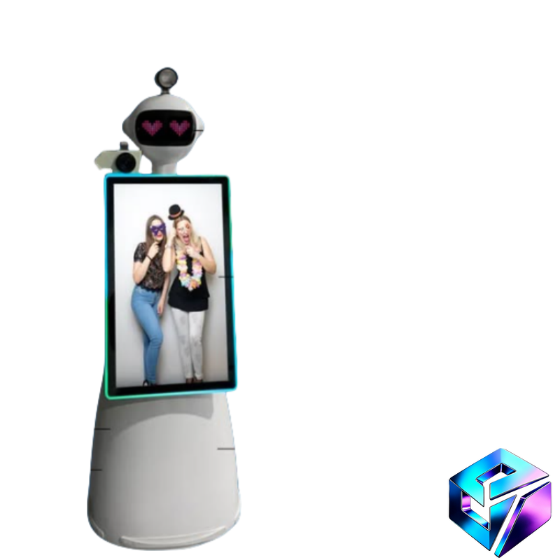 Humanoid Photo Booth Robot 360 - đánh giá và giá Photo Booth Machine