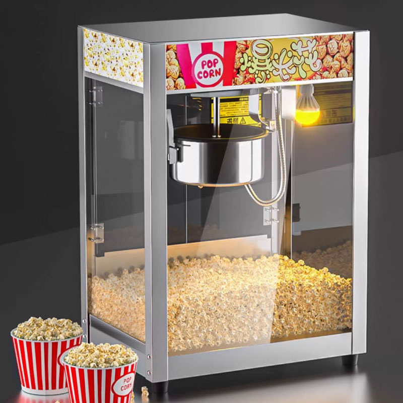 Fully Automatic Commercial Pop - đánh giá và giá Popcorn Vending Machine