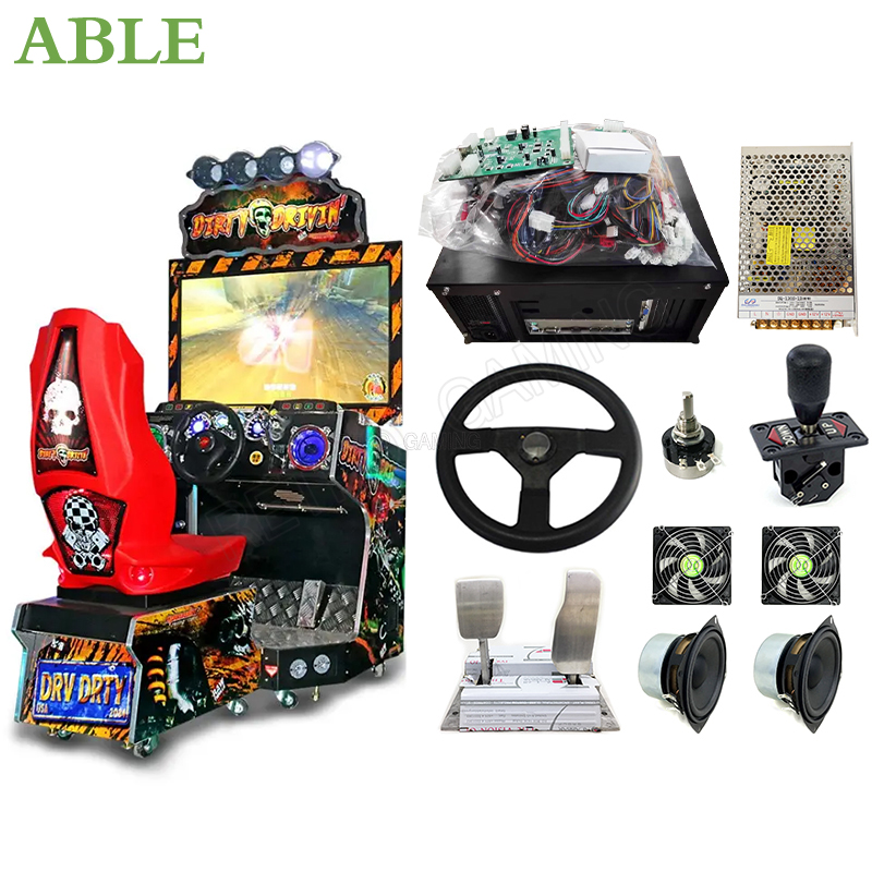 Dirty Drivin Arcade Game Machi - đánh giá và giá Boxing Machine Arcade