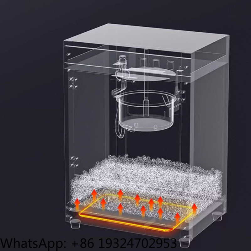 Fully Automatic Commercial Pop - đánh giá và giá Popcorn Vending Machine