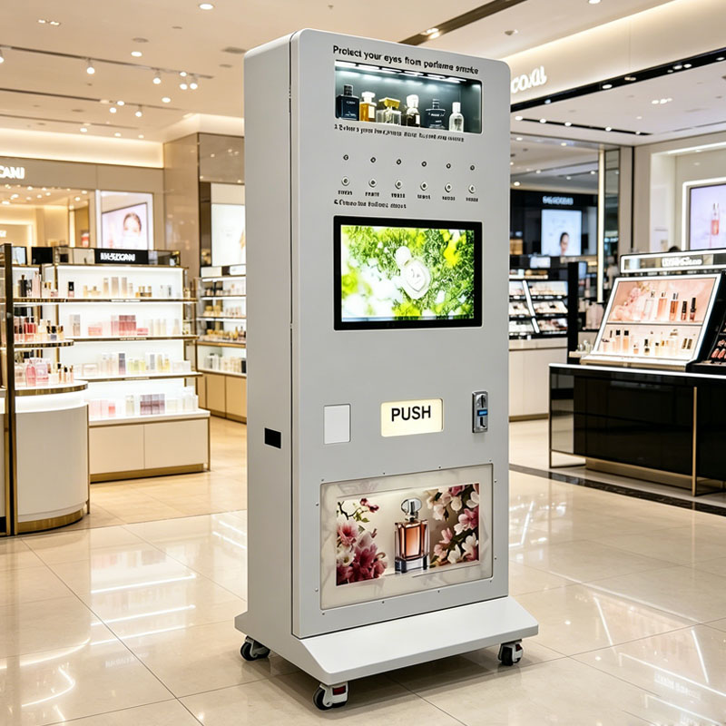 Perfume Spray Vending Machine  - đánh giá và giá Popcorn Vending Machine