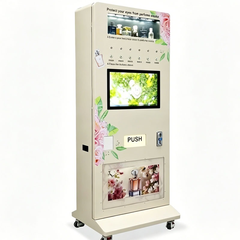 Perfume Spray Vending Machine  - đánh giá và giá Popcorn Vending Machine