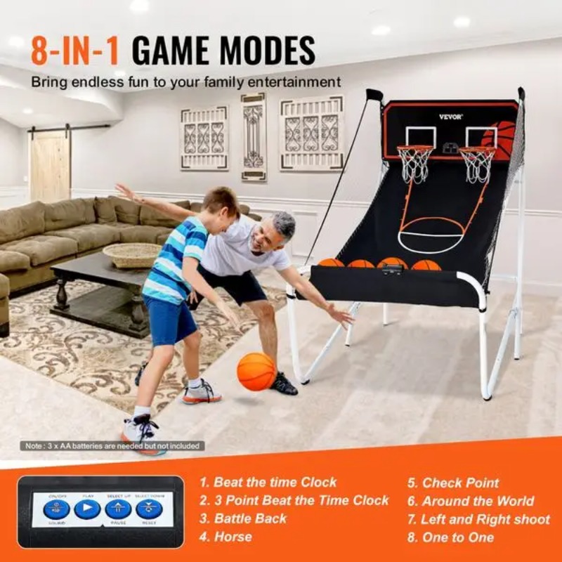 【Hot Item】Foldable Basketball  - đánh giá và giá Arcade Games & Vending Llc
