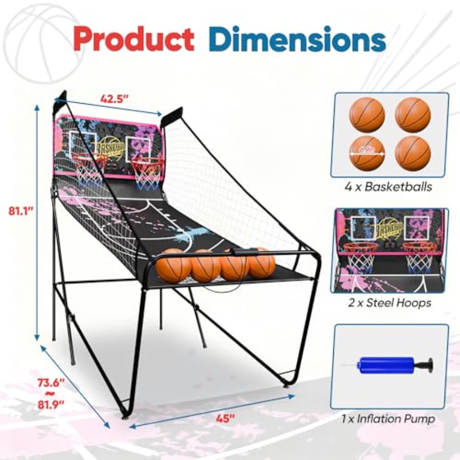 Indoor foldable 2-player elect - đánh giá và giá Arcade Games & Vending Llc