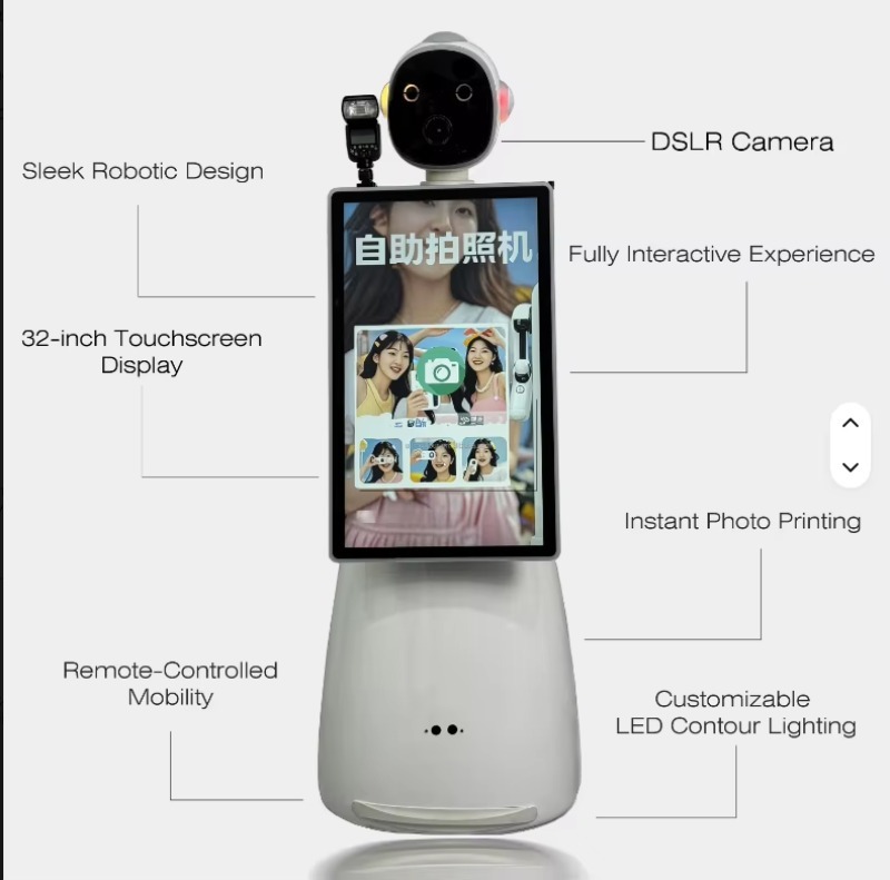 Automatic Photo Booth Machine  - đánh giá và giá Photo Booth Machine