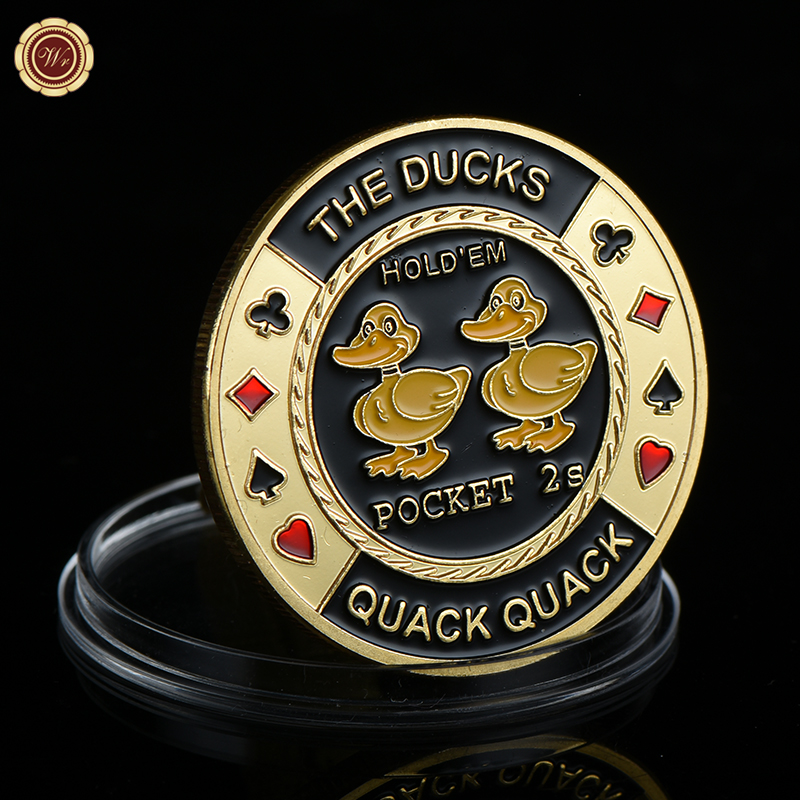THE DUCKS Poker Casino Chips C - đánh giá và giá Token Coin Mechanism