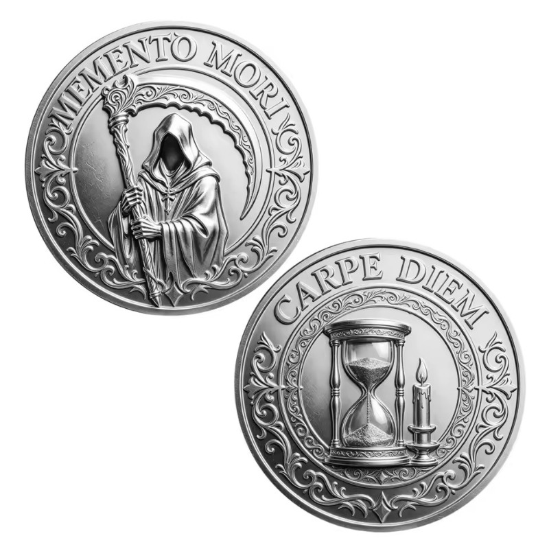 Memento Mori Carpe Diem Grim R - đánh giá và giá Token Coin Mechanism