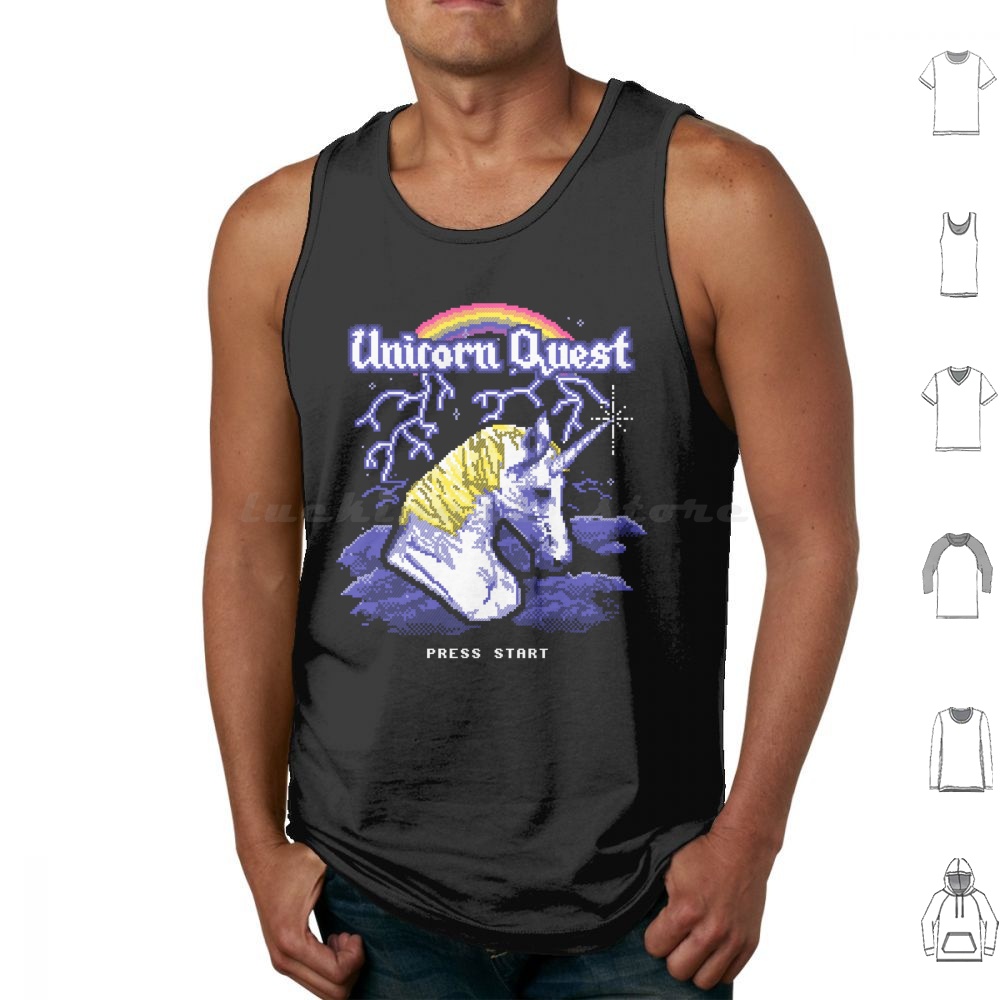 Unicorn Quest Tank Tops Vest S - đánh giá và giá Arcade Quest