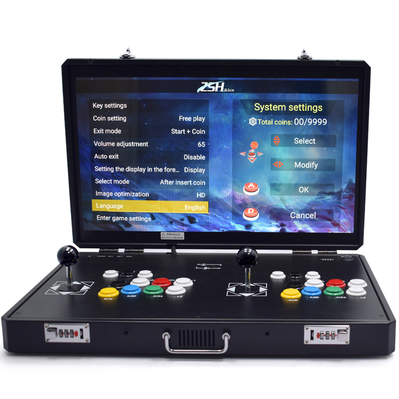 24 Inch LCD Pandora BOX ZSH 23 - đánh giá và giá Arcade Button Pcb