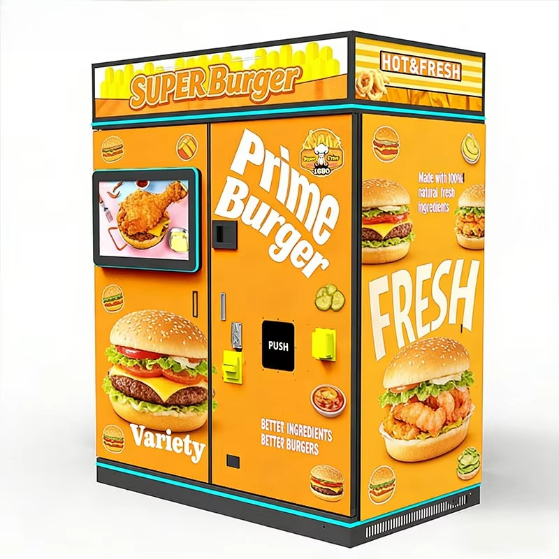 Customized Fast Food Vending M - đánh giá và giá Popcorn Vending Machine