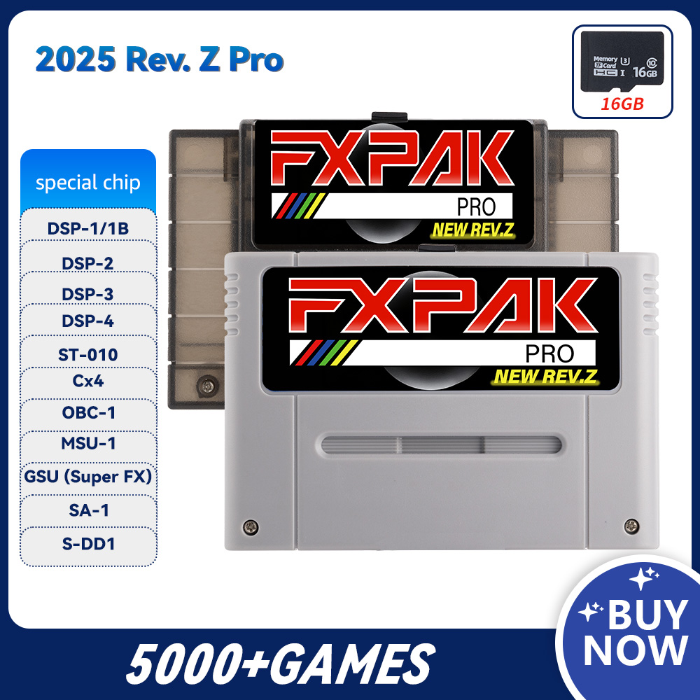 Latest FXPAK Rev. Z  Version P - đánh giá và giá Arcade Z