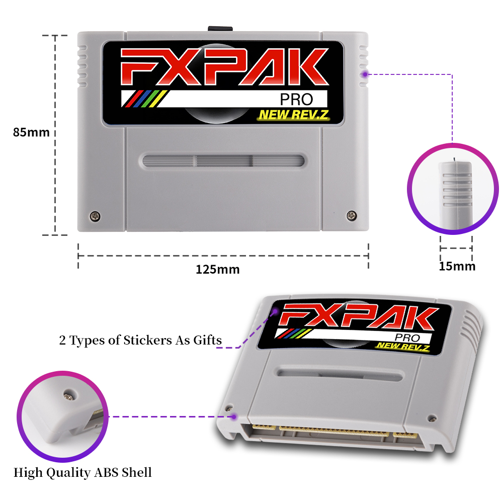 Latest FXPAK Rev. Z  Version P - đánh giá và giá Arcade Z
