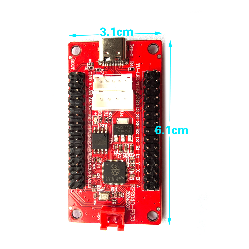 Raspberry Pi Pico Zero Delay U - đánh giá và giá Joystick Arcade Parts