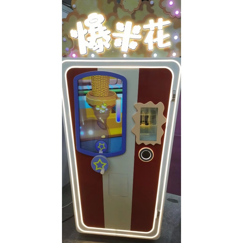Commercial Multi-flavor Popcor - đánh giá và giá Popcorn Vending Machine