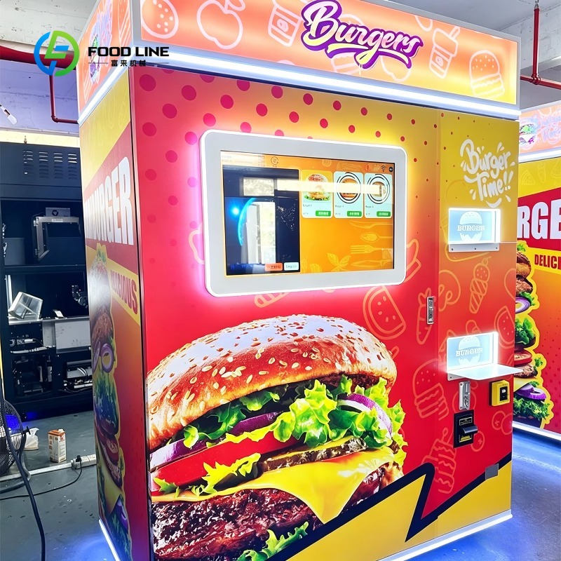 Customized Automatic Burger Ma - đánh giá và giá Popcorn Vending Machine