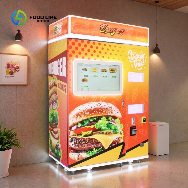 Customized Automatic Burger Ma - đánh giá và giá Popcorn Vending Machine