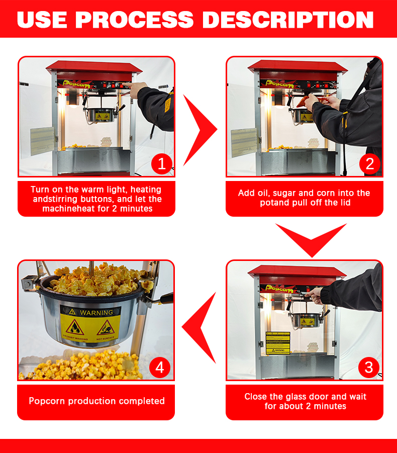 Commercial Popcorn Machine Ele - đánh giá và giá Popcorn Vending Machine